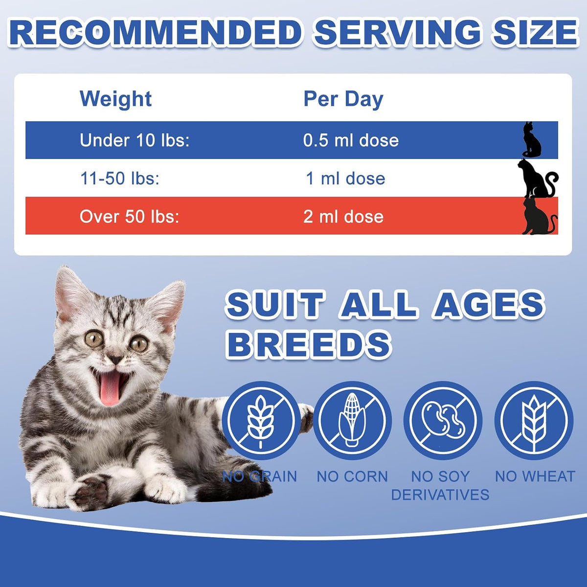 Premium feline B12 supplement packaging highlighting health benefits for picky eaters and senior cats