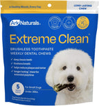 Packaging details for Ark Naturals USA imported dental chews