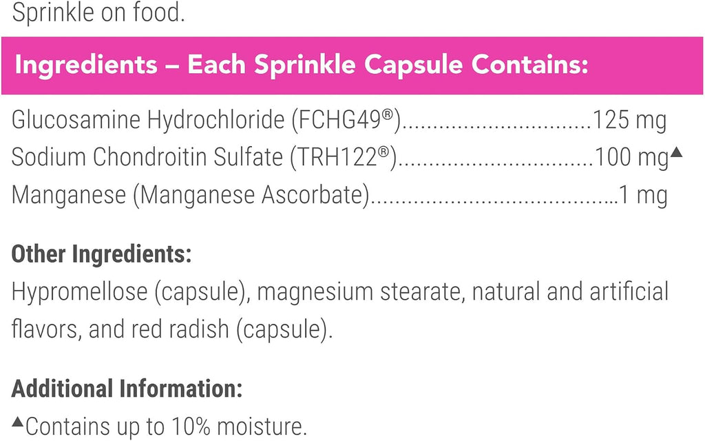 Nutramax Cosequin 80 Count Capsules Open Container View