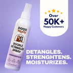 Dood Woof doodle dematting leave in conditioner back label ingredients