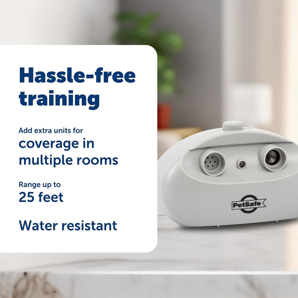 PetSafe tabletop ultrasonic trainer in home setting