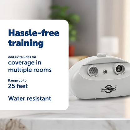 PetSafe tabletop ultrasonic trainer in home setting