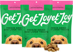 Get Joy Freeze Dried 100% Beef Liver Dog Treats, 4oz | Single Ingredient Organ Meat, High Protein Raw Dog Food Topper, Snack & Training Rewards | Grain Free, Gluten Free, Filler Free - Image 10
