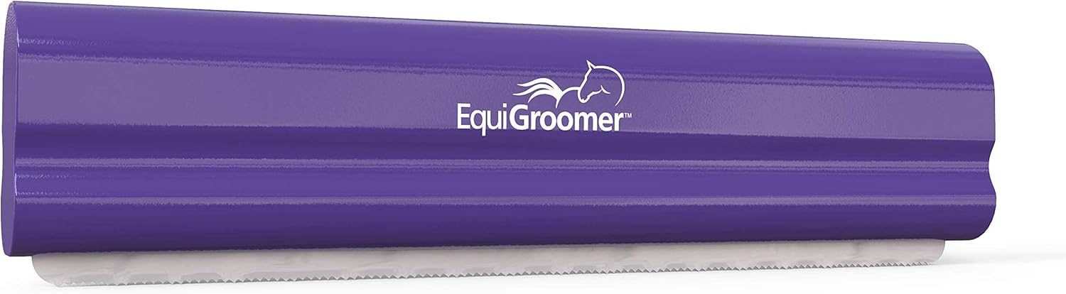 EquiGroomer 8-Inch Deshedding Brush for Horses and Large Shedding Dogs 50 lbs and Up (Golden Retriever, German Shepherd, Husky), Undercoat Grooming Tool, Removes Loose Hair and Fur, Blue - Image 11