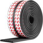 Baby Proofing Edge Corner Protector, 16.4 ft Edge Guards Padding with 3M Adhesive, Extra-Wide Soft NBR Rubber Foam Padding, Furniture,Sharp Edge Safety Corner Edge Bumper Guard-Black - Image 1