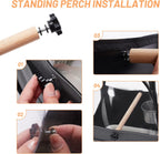 A4Pet small animal carrier showing bottom cleaning tray