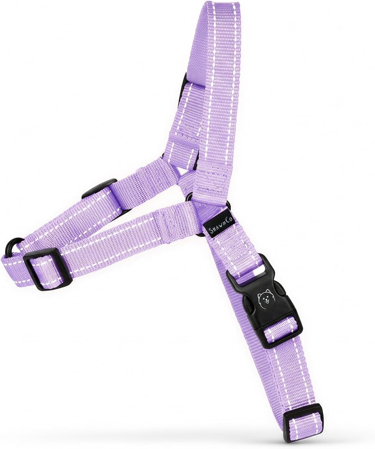 ShawnCo Dream Walk Pro Dog Harness- No-Pull, Comfortable, Adjustable, Easy to Use Pet Halter to Help Stop Pulling for Small, Medium and Large Dogs (ICY Lilac, Small) - Image 1