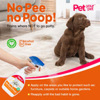 Natural plant-based dog potty training aid