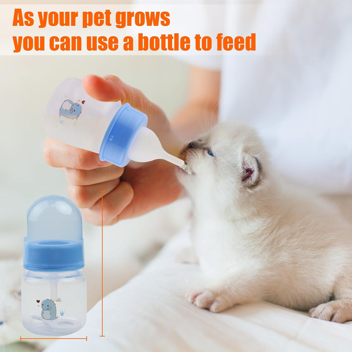 Lclymayi newborn puppy kitten feeding sets with nursing tubes