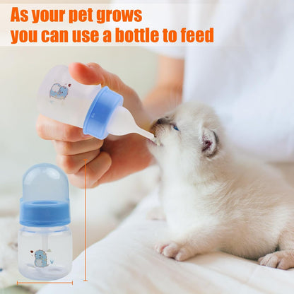 Lclymayi newborn puppy kitten feeding sets with nursing tubes