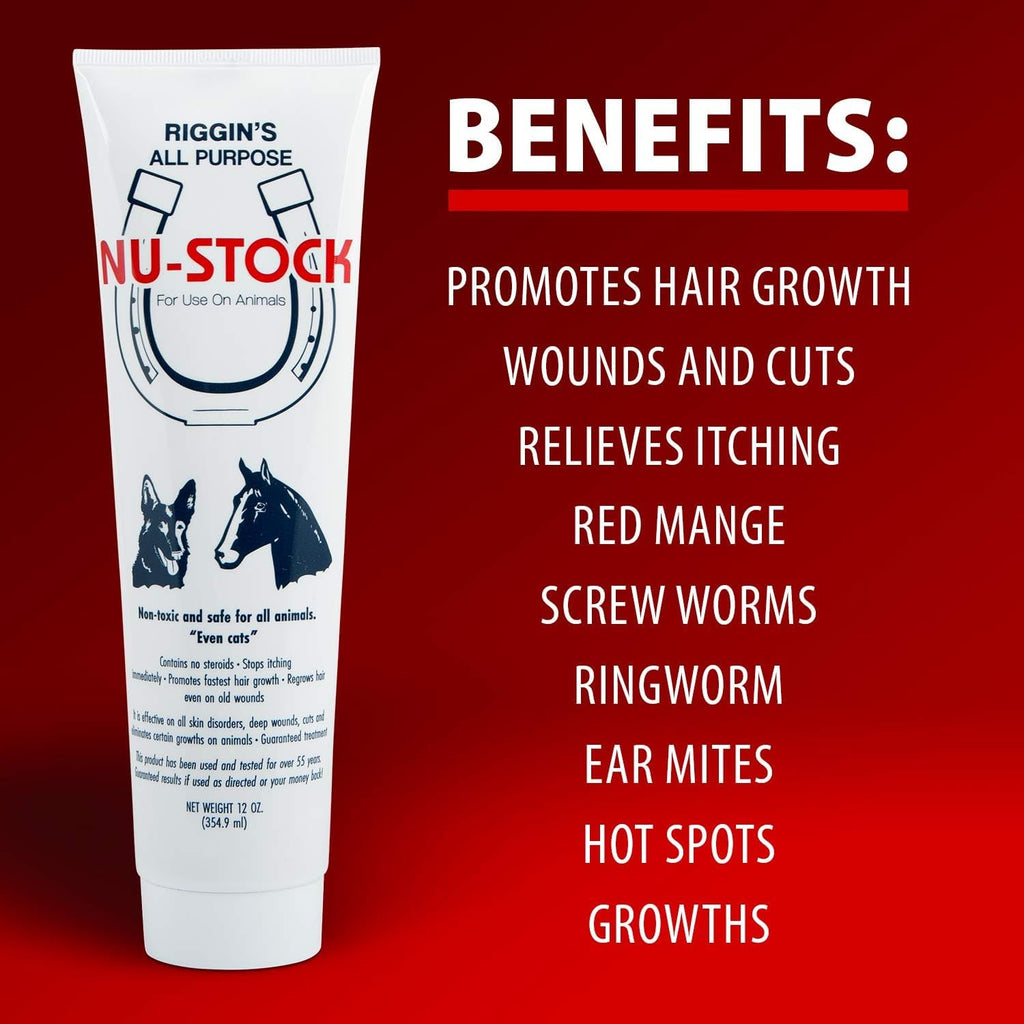 Authentic USA imported NuStock cream for pets and livestock