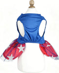 YSTAR small dog independence day outfit highlighting the sequin star detail and soft tulle skirt