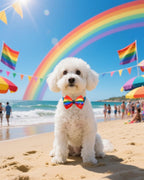 Pet Show colorful slide on collar decorations suitable for festive cat and dog outfits.