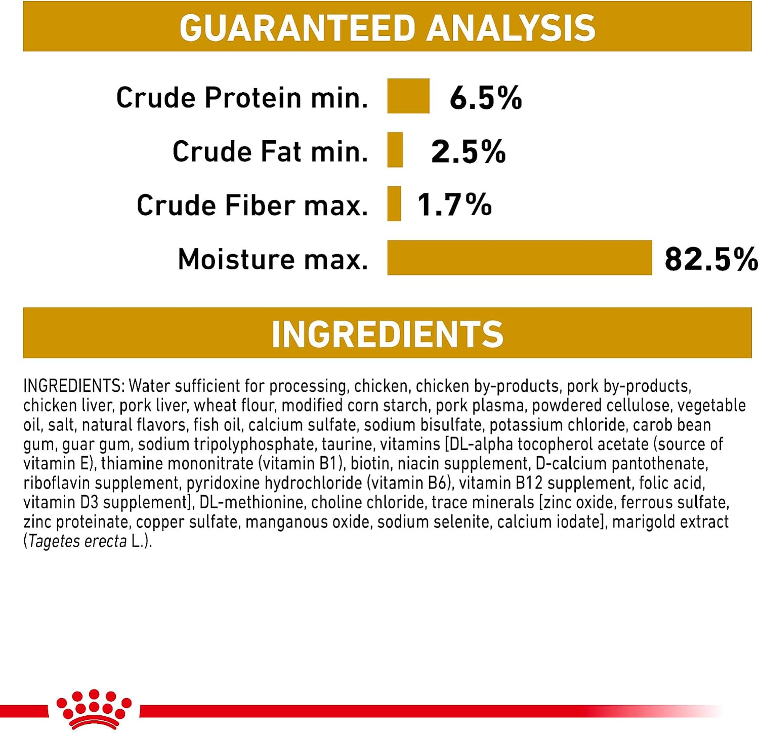 Royal Canin Veterinary Diet Canine Urinary SO Moderate Calorie adult wet food texture