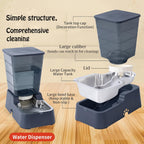 Meikuler five point two liter automatic pet waterer station with non skid rubber feet