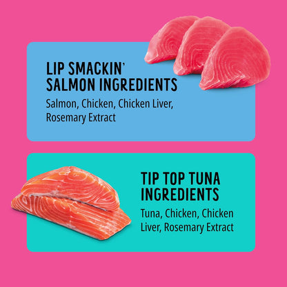 High protein fish flavored healthy cat treats suitable for all breeds and life stages.