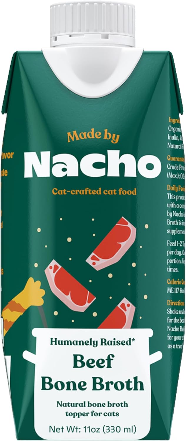 Made by Nacho bone broth for hydration and picky eaters