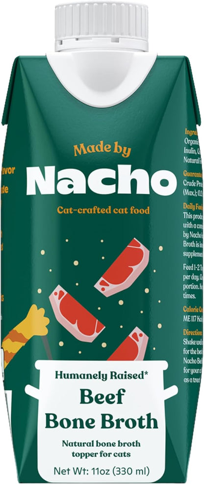 Made by Nacho bone broth for hydration and picky eaters