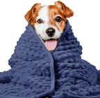 LaSyL Weighted Blanket for Pets | Thunder Blanket for Dogs Anxiety | Premium Soft Minky | Relaxation & Calming & Anti Anxiety | Used in Car, Bed, Couch | Blue Grey Star, Washable Small (24"x32") - Image 11
