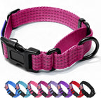 Martingale Dog Collar, Reflective No Pull Training Collar with Quick Release Buckle & USA Flag, Heavy-Duty Nylon, Adjustable for Small Medium Large Dogs (L,Red with Flag - Image 14