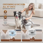 GZI professional pet hair vacuum cleaner with transparent dust canister