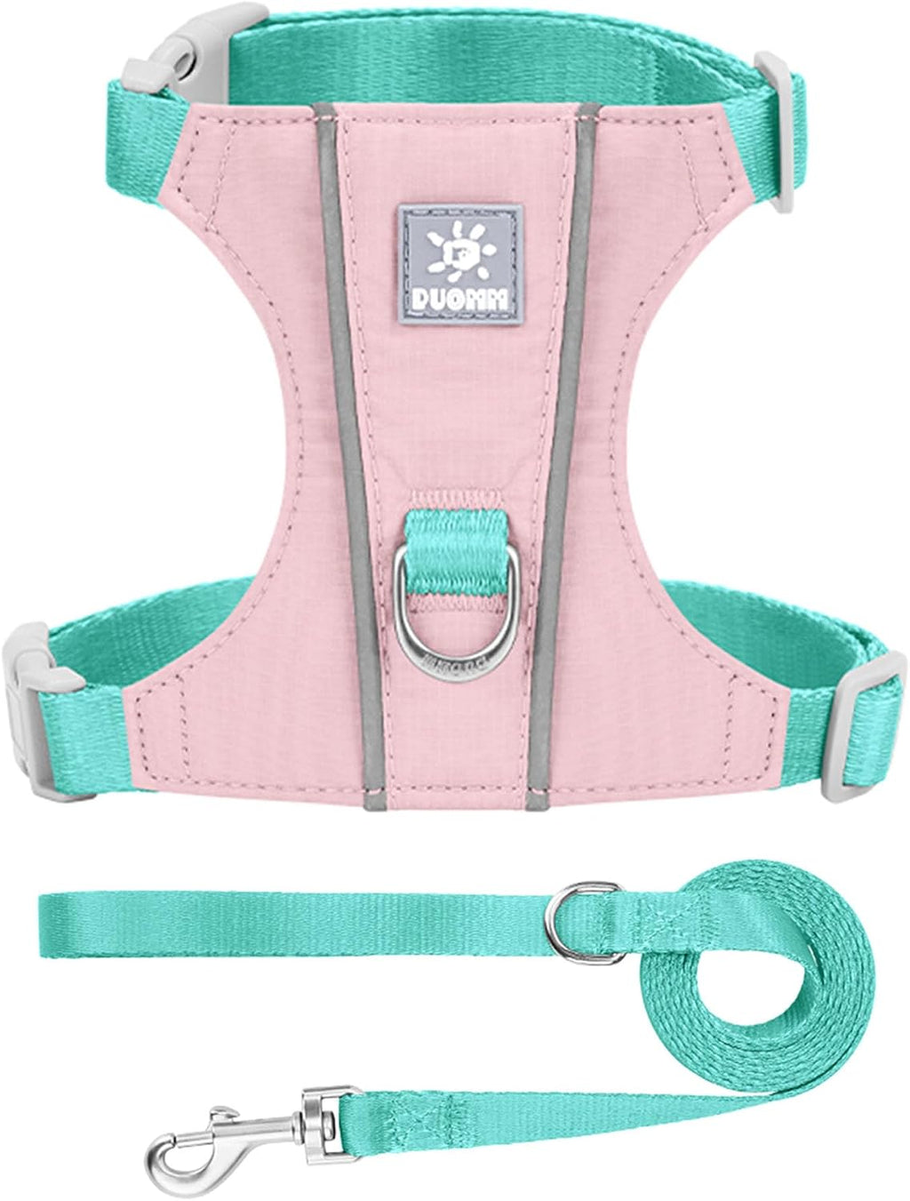 Cat Harness and Leash Set with Reflective Strips, Escape Proof Adjustable Vest, Premium Taffeta Fabric Soft Lightweight, Tear Resistant, for Kitten Small Cats Outdoor Walking (Beige, XS) - Image 10