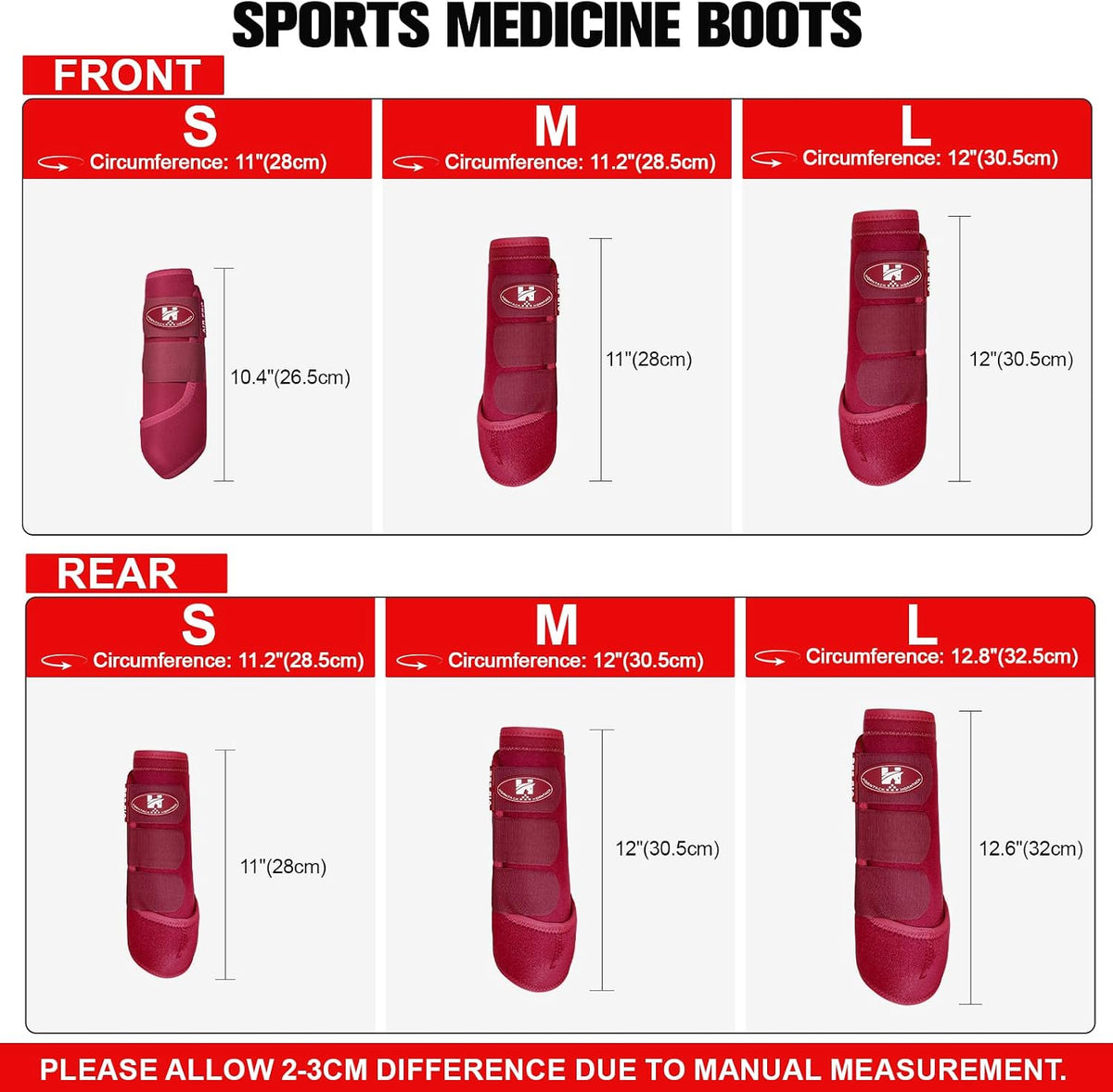 Horntack professional horse boots inner lining showcasing shockproof rubber material
