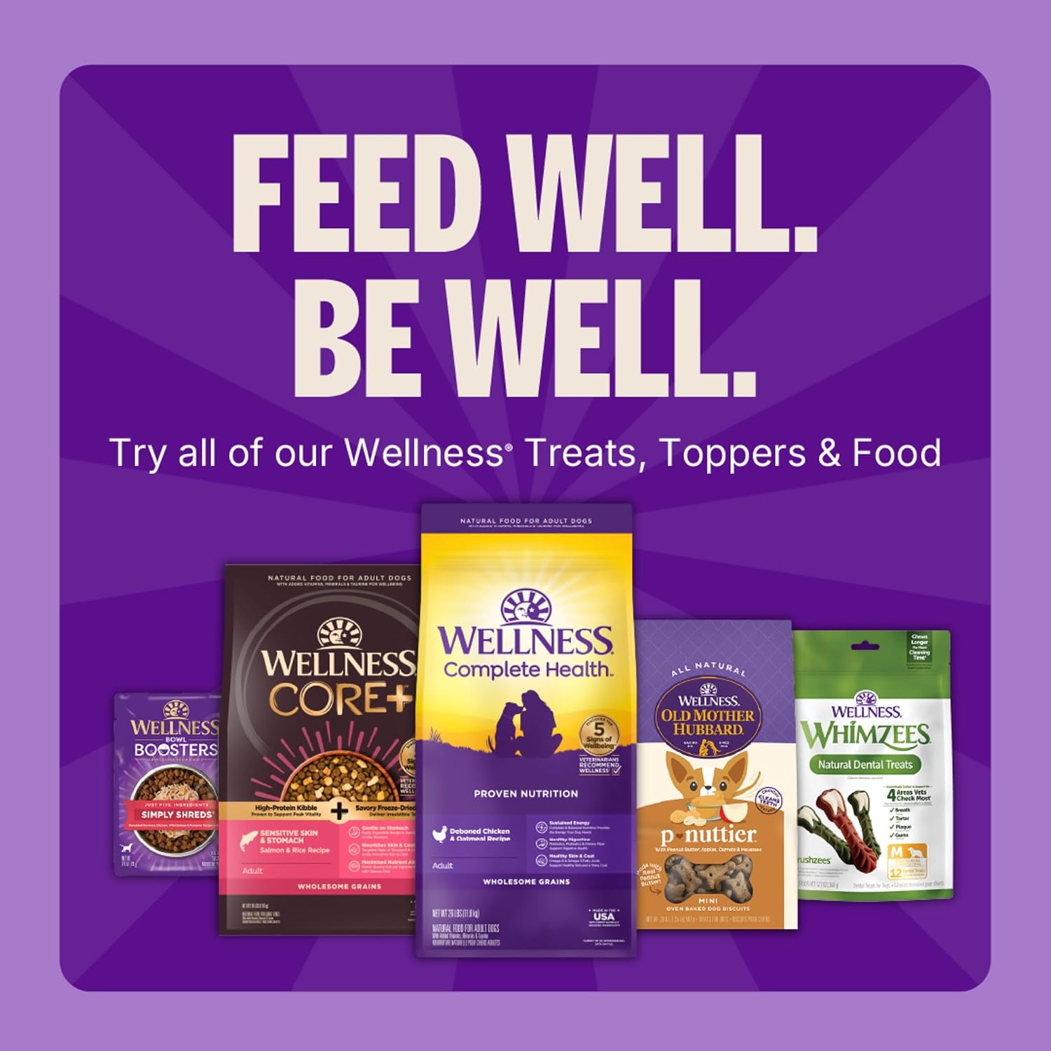 Wellness healthy soft puppy bites nutritional information and feeding guidelines panel