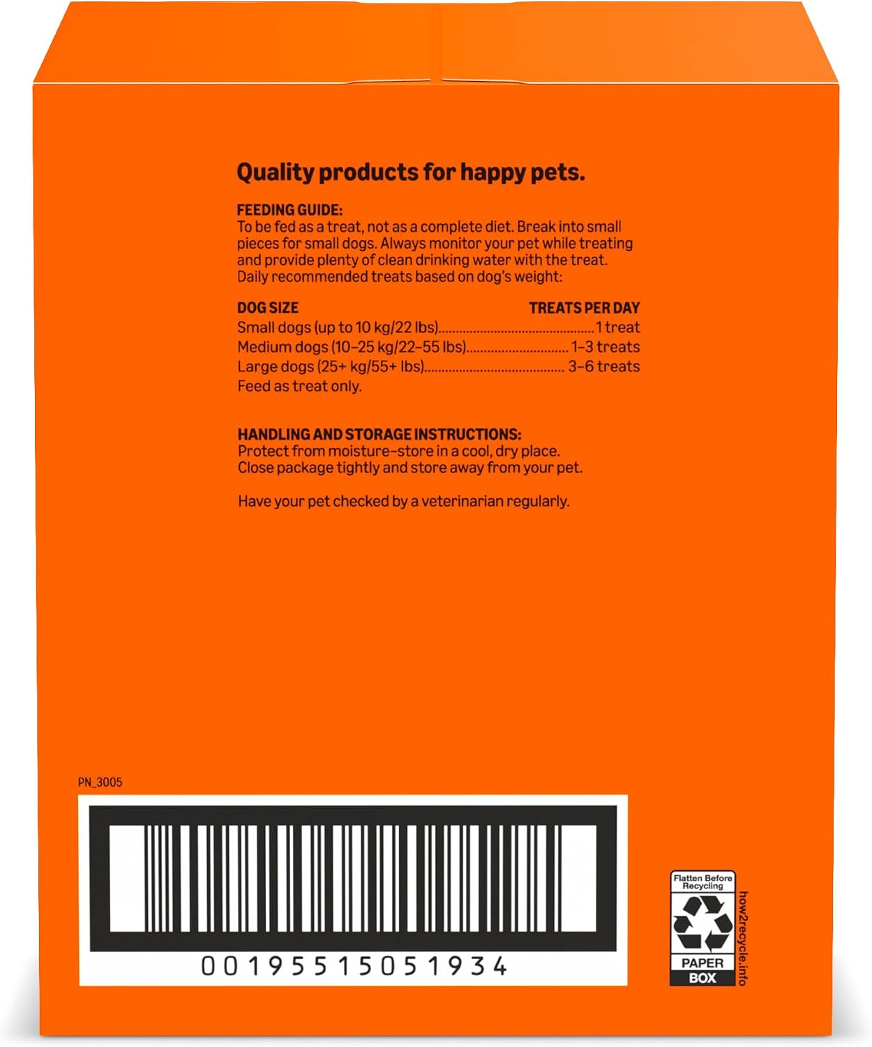 Amazon Basics Crunchy Dog Biscuits Peanut Butter Flavor Dog Treats 5 lb. Box - Image 9