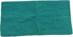Authentic USA imported Majestic Ally turquoise horse riding blanket showing fabric weave