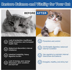 Premium liquid parasite support for hookworms and tapeworms packaging details