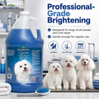Bio-Groom Super White Dog Shampoo cap and neck detail