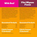 Pedigree Chopped Ground Dinner Wet Dog Food Filet Mignon & Beef Variety Pack, Canned Dog Food, 13.2 oz. Cans, 12 Count - Image 9