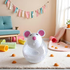 Lightweight forty gram mouse toy for kitten physical activity and IQ training