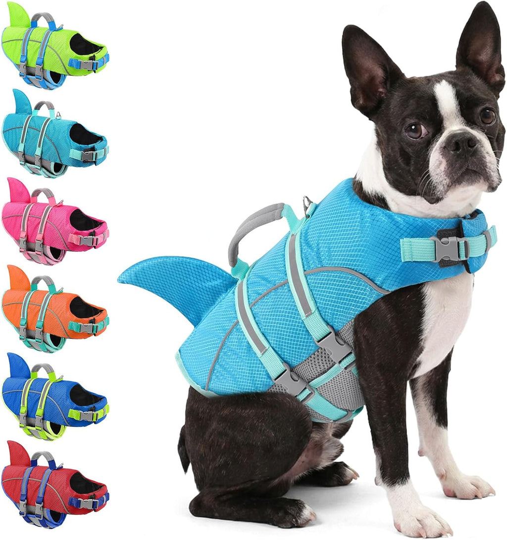 Premium durable ripstop pet lifesaver close up view