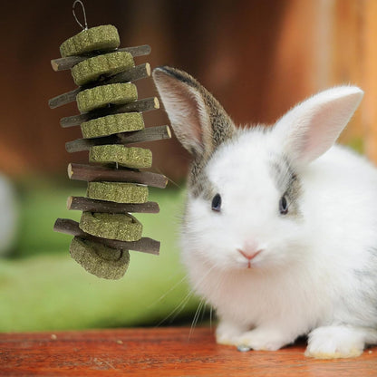 Safe pet cage accessories for boredom relief and intestinal health