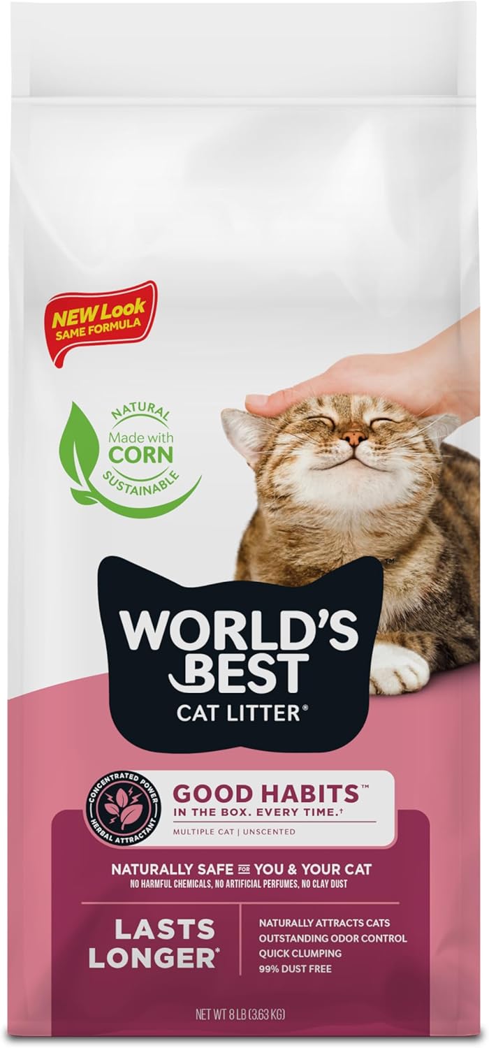 Authentic USA imported World's Best Cat Litter bag