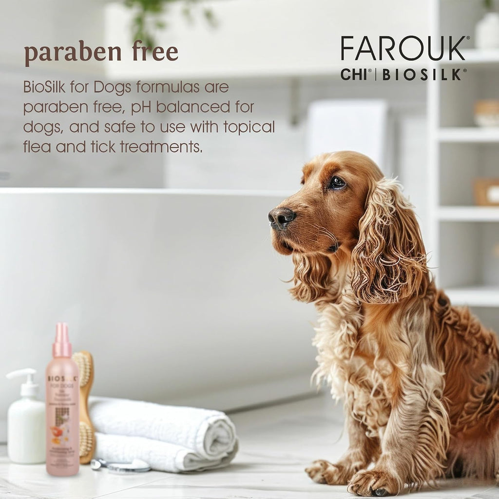Paraben free pH balanced dog odor control spray bottle