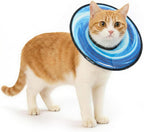 PetThem Soft Cat Cone Collar, Adjustable Cat Recovery Collar, After Surgery, Waterproof & Easy to Clean, Lightweight Elizabethan Collar for Cats and Small Dogs (Stellar Wanderer, S) - Image 10