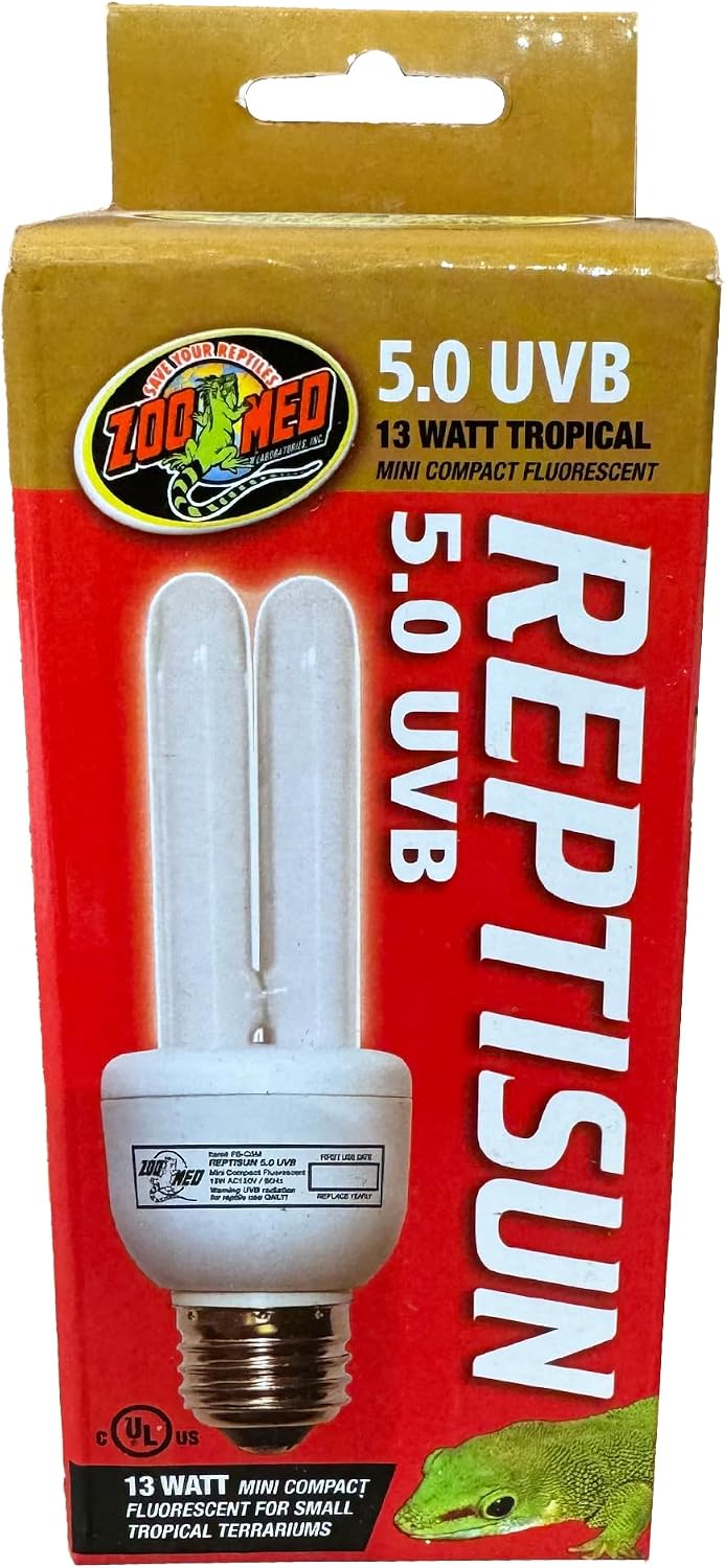 Zoo Med ReptiSun 5.0 Mini Compact Fluorescent Lamp 13 Watts - Image 9