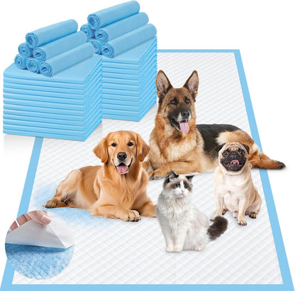 iweepet Enormous 37"x 54" Dog Training Potty Pads, Super Absorbent & Leak-Proof 6 Layers Puppy Pads 30 Counts, Disposable Dog Pee Pads Extra Large for Puppy, Surgery, Older, Cats, Rabbits - Image 10
