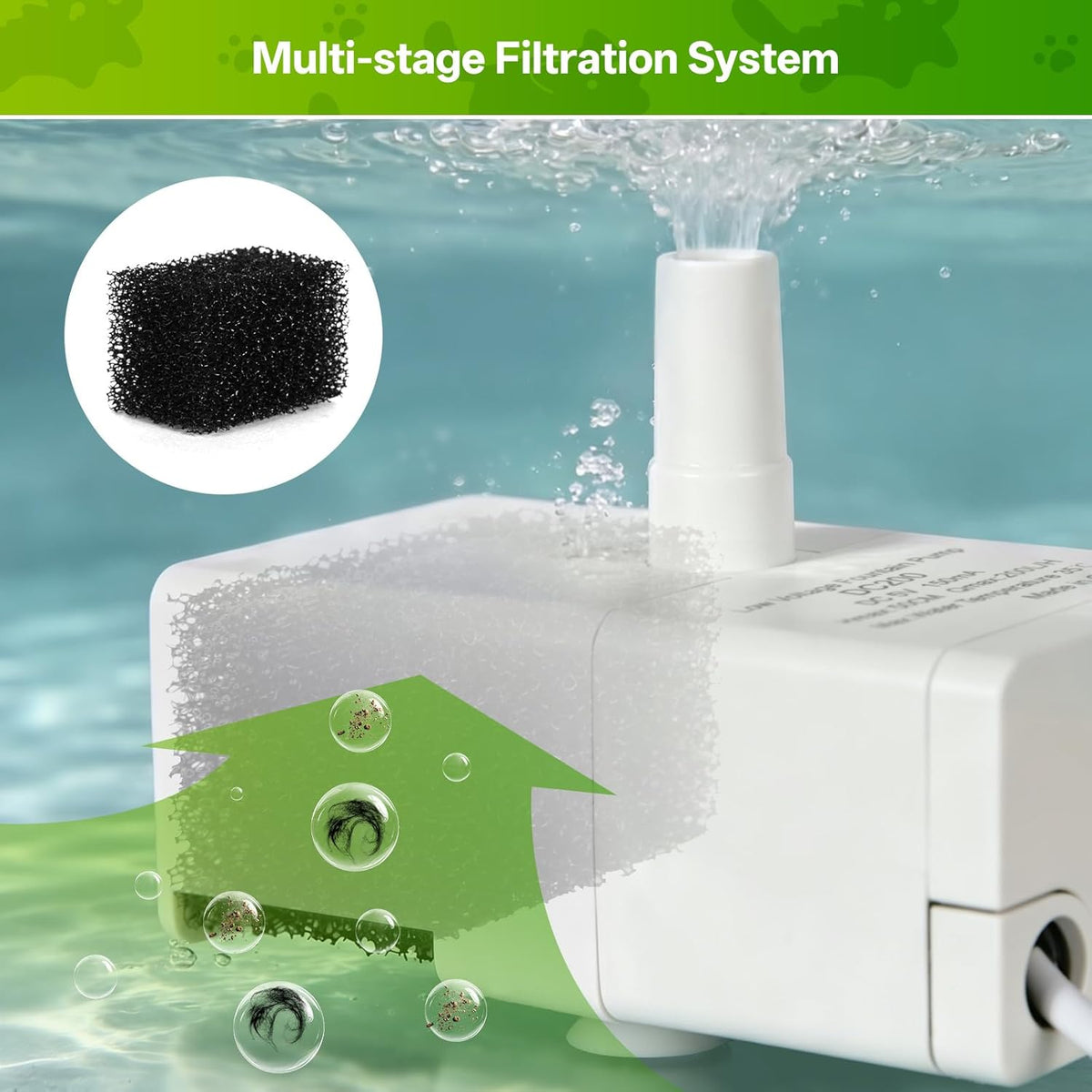Oaqfvunt pump components for easy cleaning