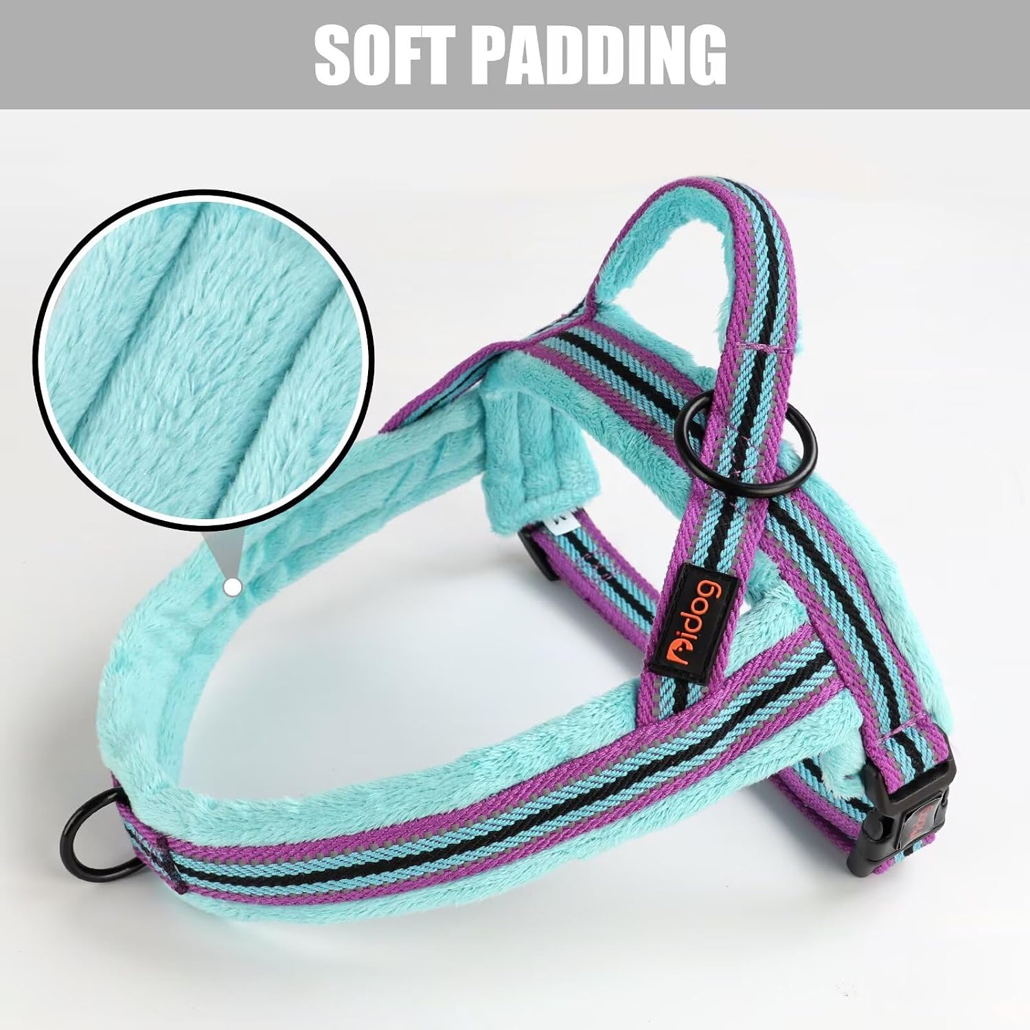 Didog escape proof dog vest buckle system