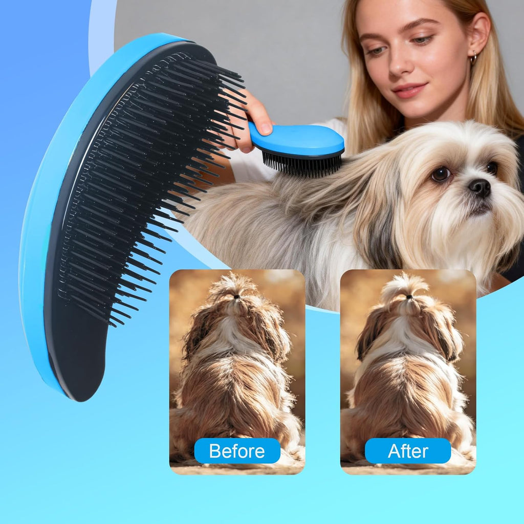 Maeelou authentic USA imported pet brush for Shih Tzu and Yorkies.