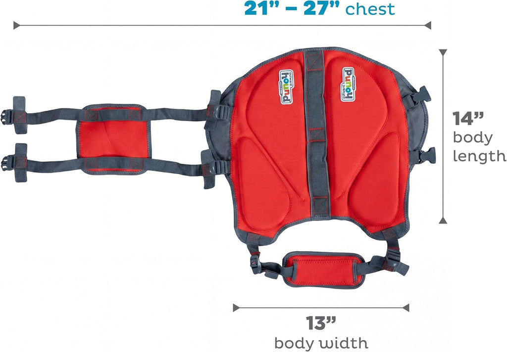 Outward Hound insulated dog water vest packaging and tags