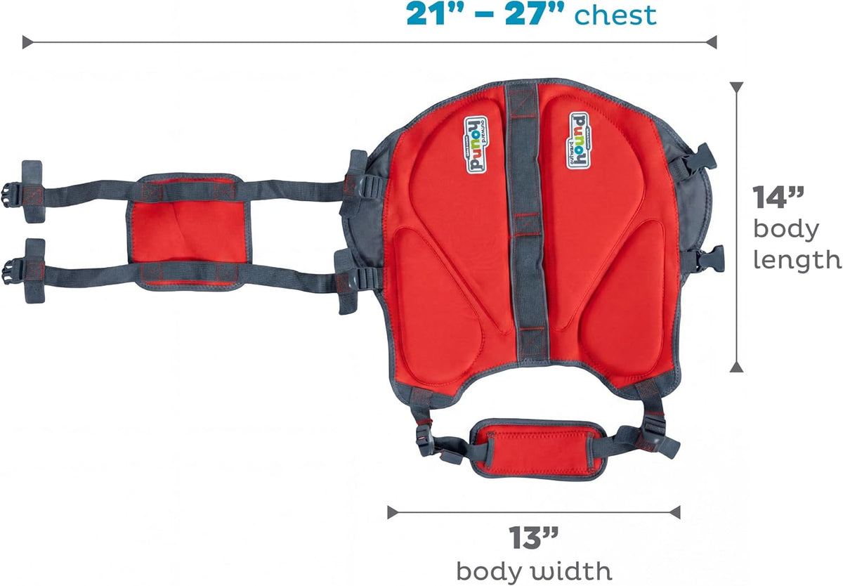Outward Hound insulated dog water vest packaging and tags
