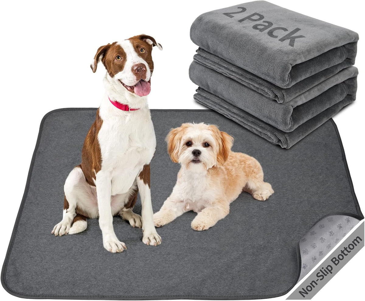 Washable Pee Pads for Dogs 72x72: 4-Layer Extra Large Reusable Puppy Pad Non-Slip Backing, Waterproof Dog Pee Pad Washable for Potty Training, Playpen, Senior Dogs, Whelping, Incontinence - Image 11