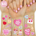 Xo, Fetti Valentine's Day Temporary Tattoos front packaging