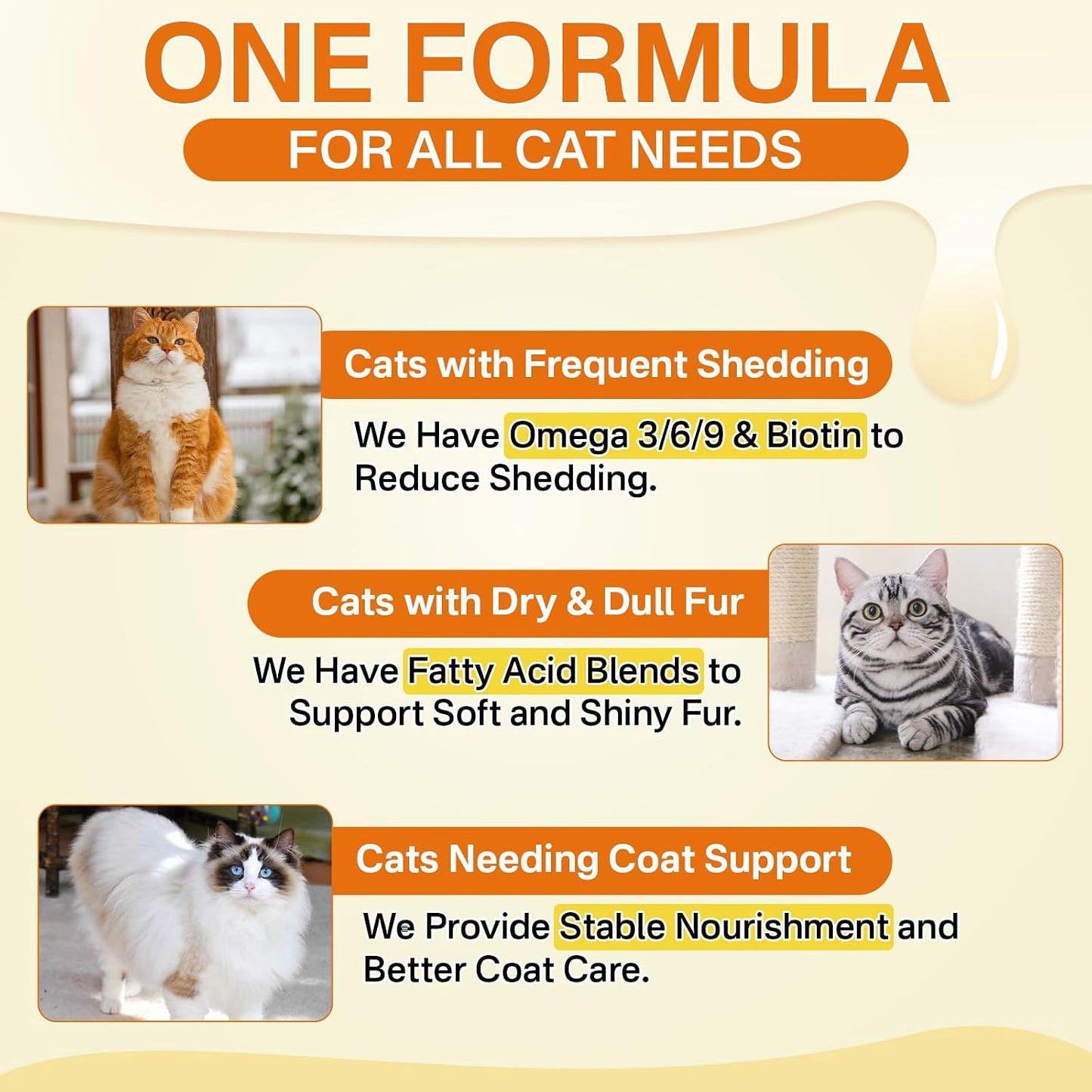 Chicken and shrimp flavor dual texture cat treats packaging back details