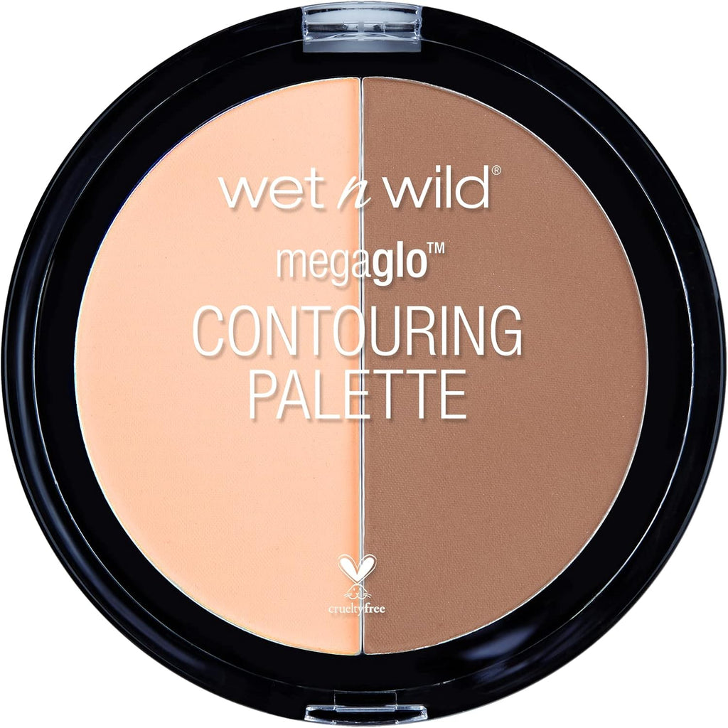 Wet N Wild MegaGlo Contouring Palette Dulce De Leche front view makeup compact